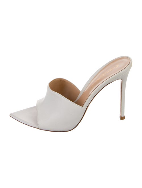 Gianvito Rossi Leather Slides