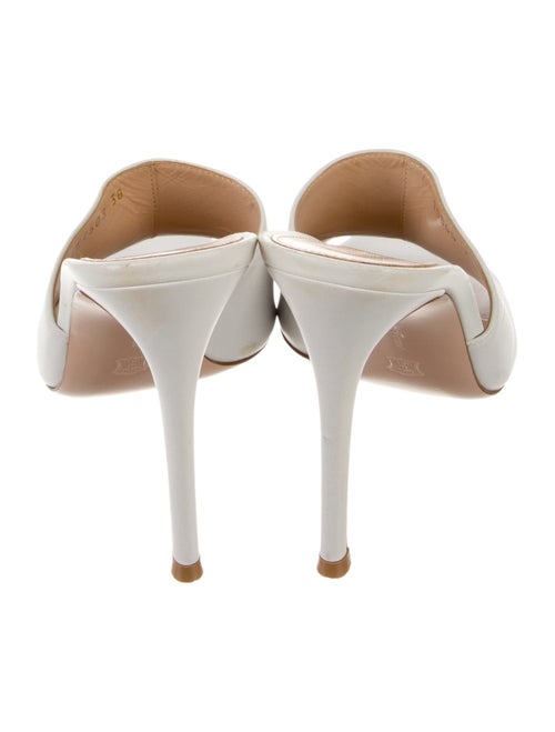Gianvito Rossi Leather Slides
