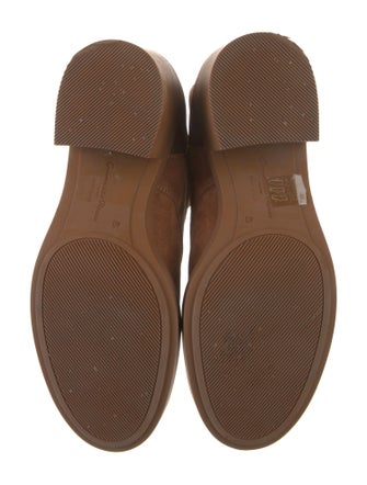 Gianvito Rossi Suede Combat Boots