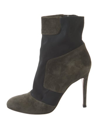 Gianvito Rossi Suede Sock Boots