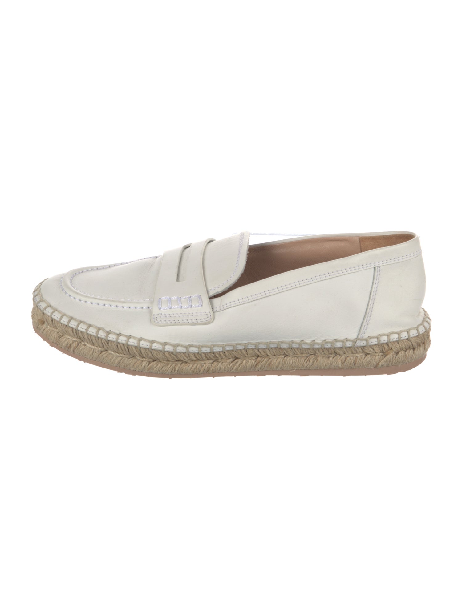 Gianvito Rossi Leather Espadrilles