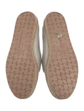 Gianvito Rossi Leather Espadrilles