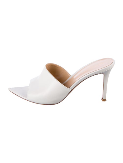 Gianvito Rossi Leather Slides