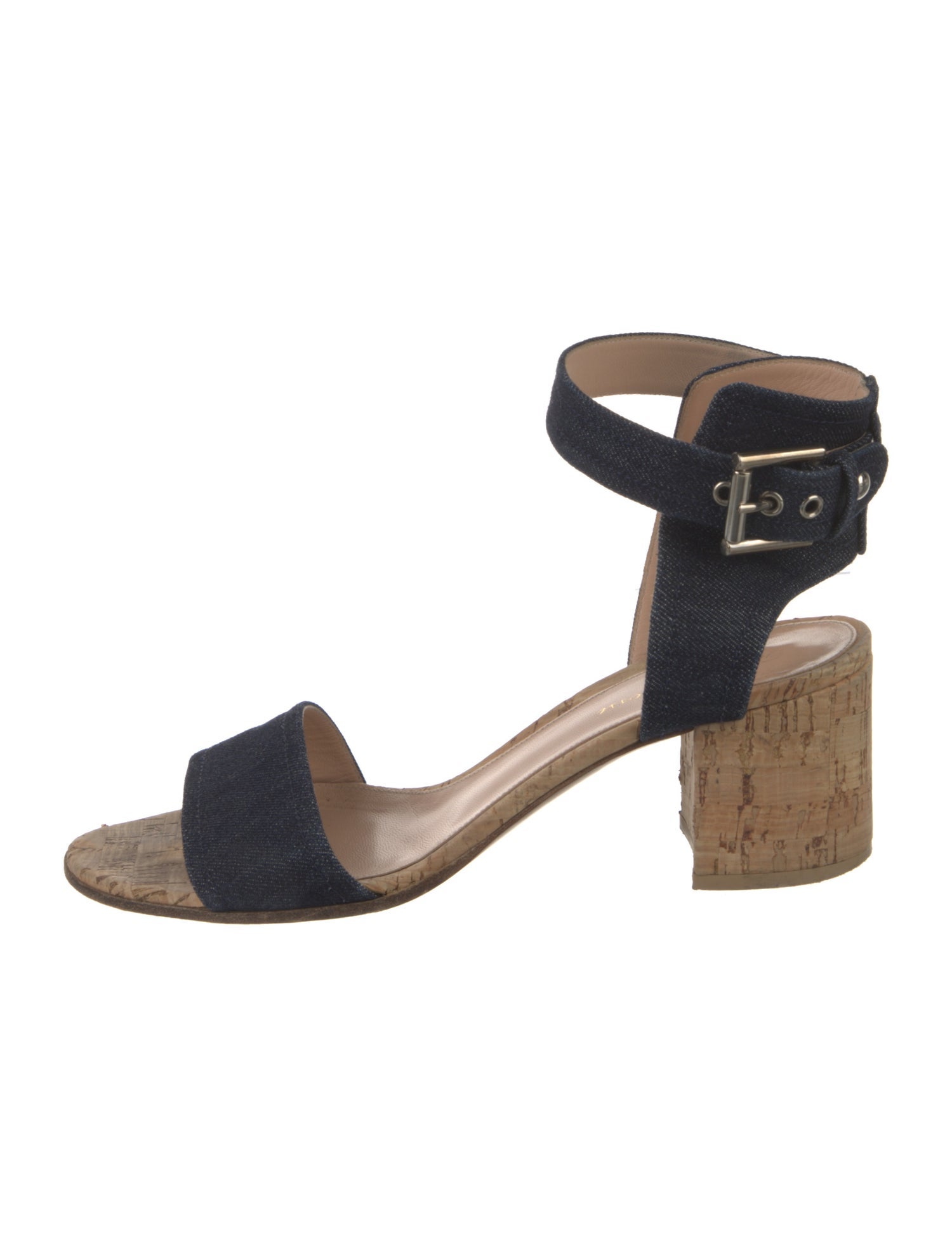 Gianvito Rossi Denim Sandals