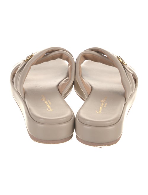 Gianvito Rossi Leather Slides