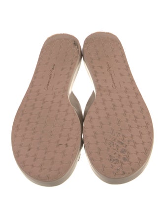 Gianvito Rossi Leather Slides