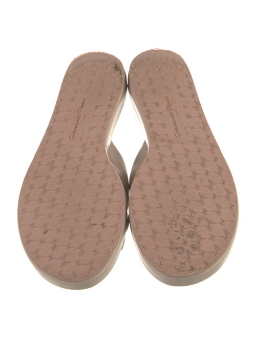 Gianvito Rossi Leather Slides