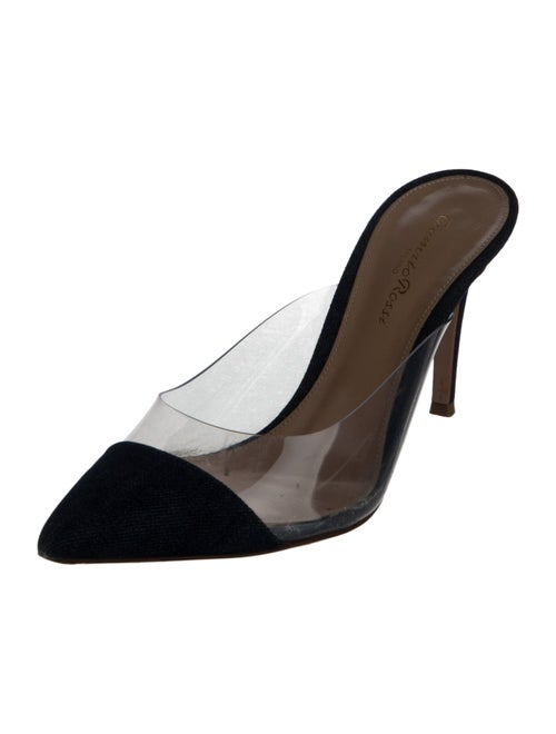 Gianvito Rossi Denim Mules