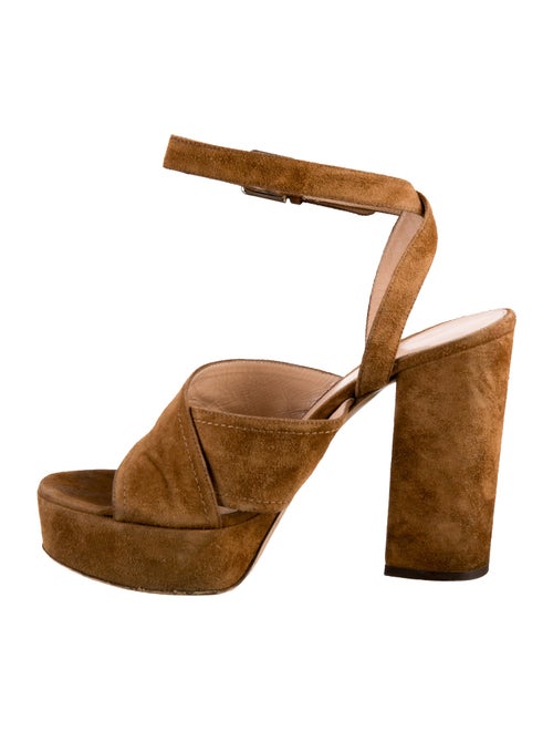 Gianvito Rossi Suede Sandals