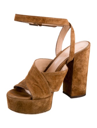 Gianvito Rossi Suede Sandals