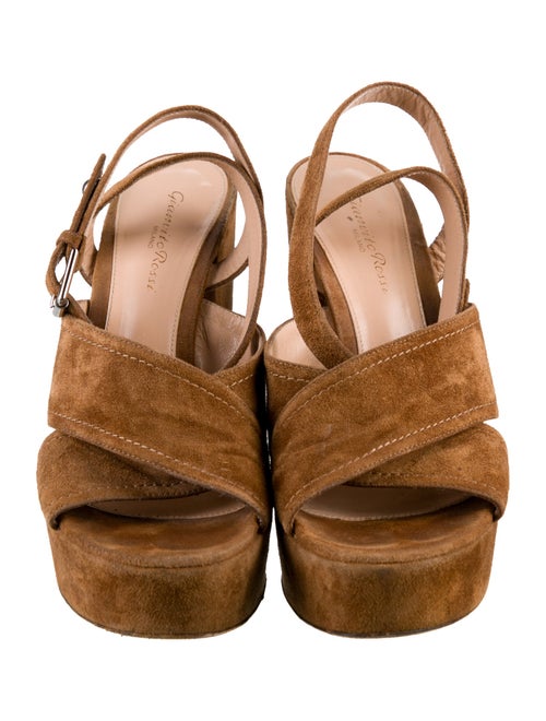 Gianvito Rossi Suede Sandals