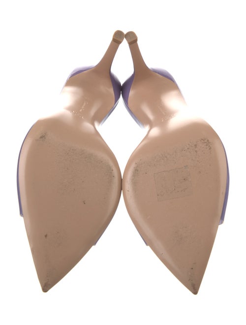 Gianvito Rossi Leather Printed Slides