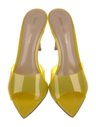 Gianvito Rossi PVC Printed Slides