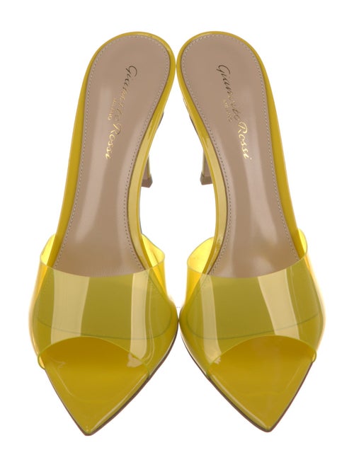 Gianvito Rossi PVC Printed Slides