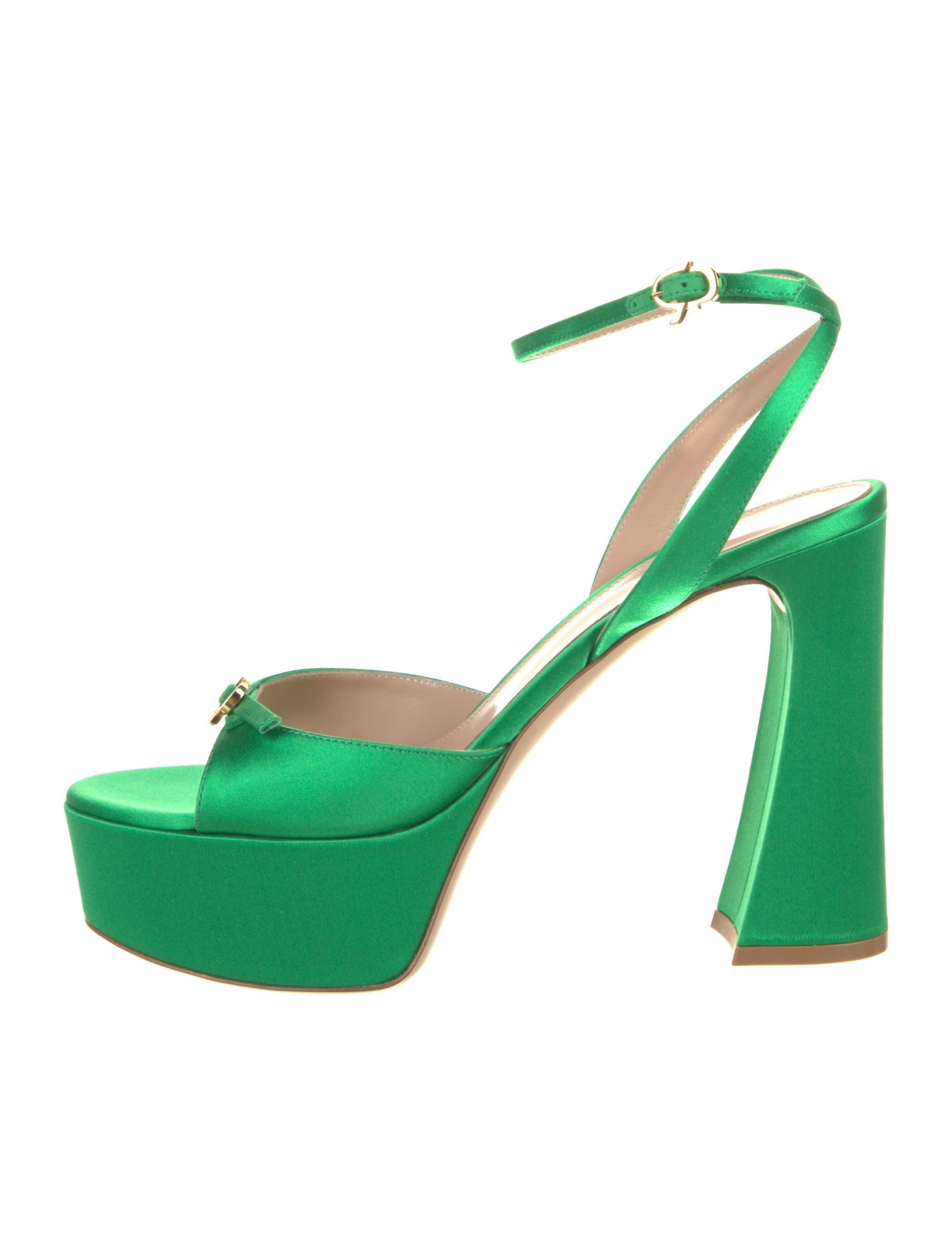 Gianvito Rossi Satin Sandals
