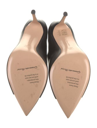 Gianvito Rossi Leather Slides