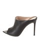 Gianvito Rossi Leather Slides