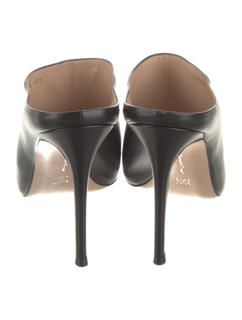 Gianvito Rossi Leather Slides