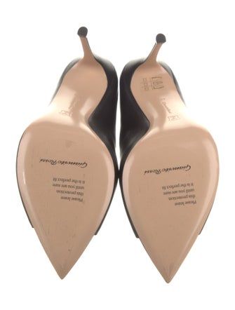 Gianvito Rossi Leather Slides