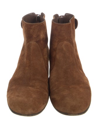 Gianvito Rossi Suede Printed Boots