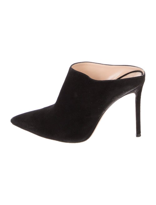 Gianvito Rossi Suede Mules