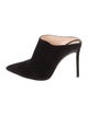 Gianvito Rossi Suede Mules