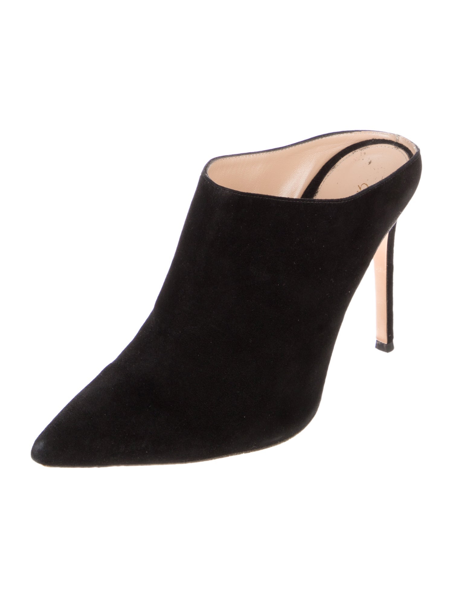 Gianvito Rossi Suede Mules