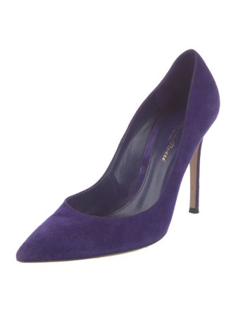 Gianvito Rossi Suede Pumps