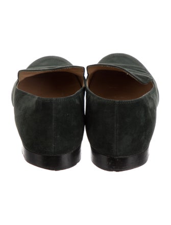 Gianvito Rossi Suede Loafers