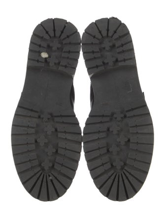 Gianvito Rossi Suede Combat Boots