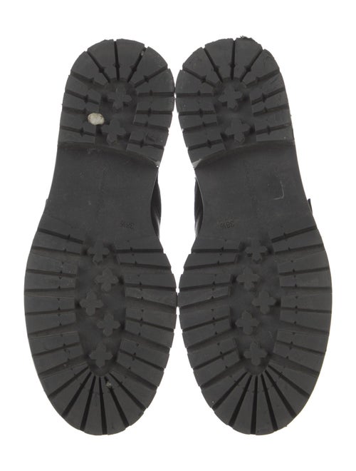 Gianvito Rossi Suede Combat Boots