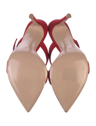 Gianvito Rossi Suede Slides