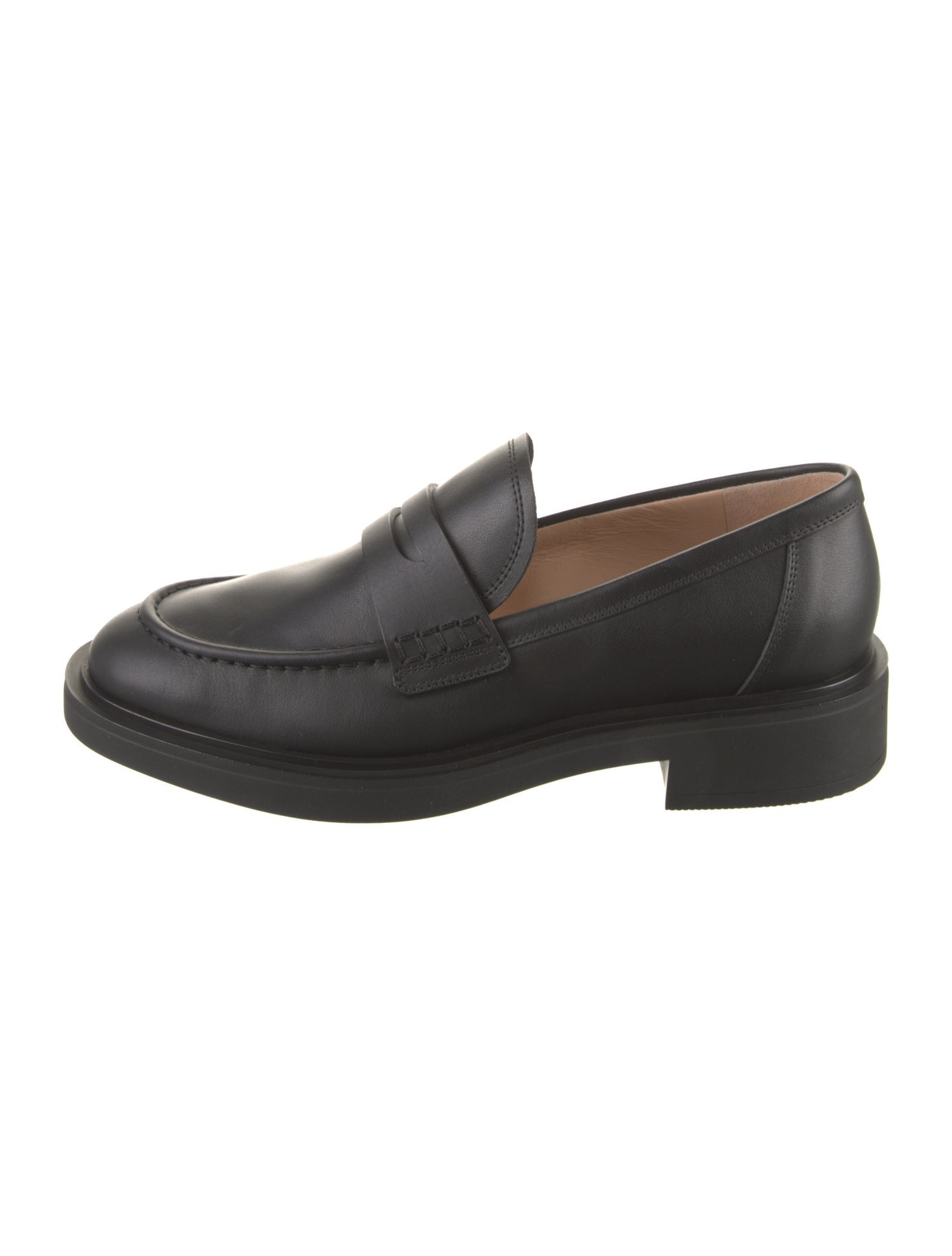 Gianvito Rossi Leather Loafers