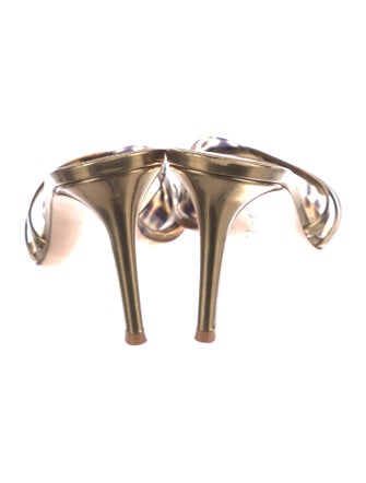 Gianvito Rossi Patent Leather Slides