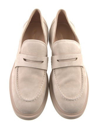Gianvito Rossi Suede Loafers
