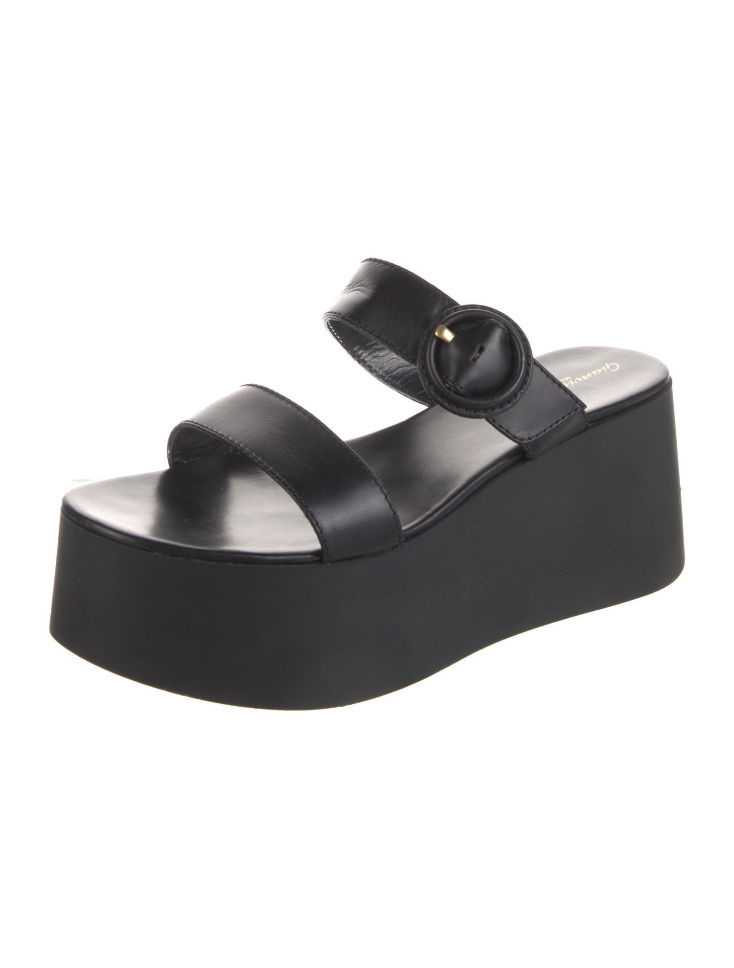 Gianvito Rossi Leather Slides