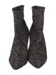 Gianvito Rossi Tweed Pattern Sock Boots