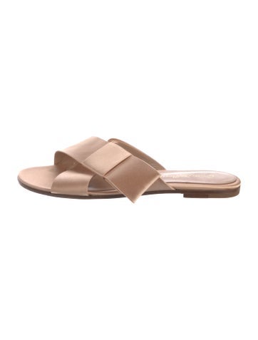 Gianvito Rossi Sandals Satin Slides IT 36 | 6