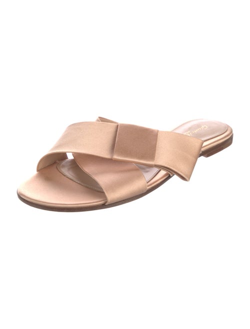 Gianvito Rossi Satin Slides