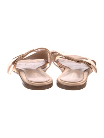 Gianvito Rossi Satin Slides