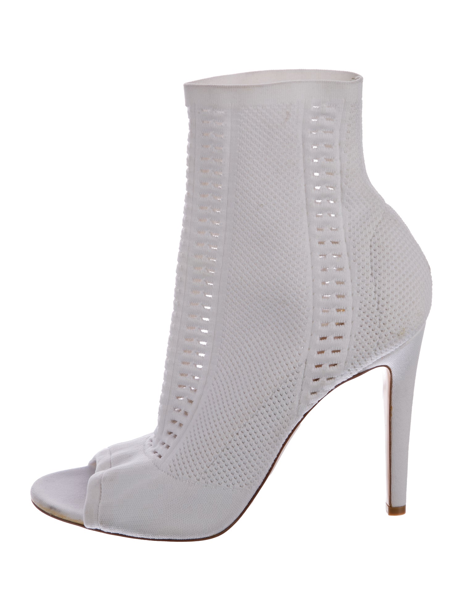 Gianvito Rossi Lasercut Accents Sock Boots