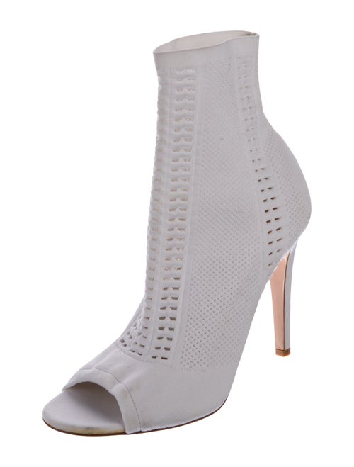 Gianvito Rossi Lasercut Accents Sock Boots