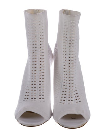 Gianvito Rossi Lasercut Accents Sock Boots