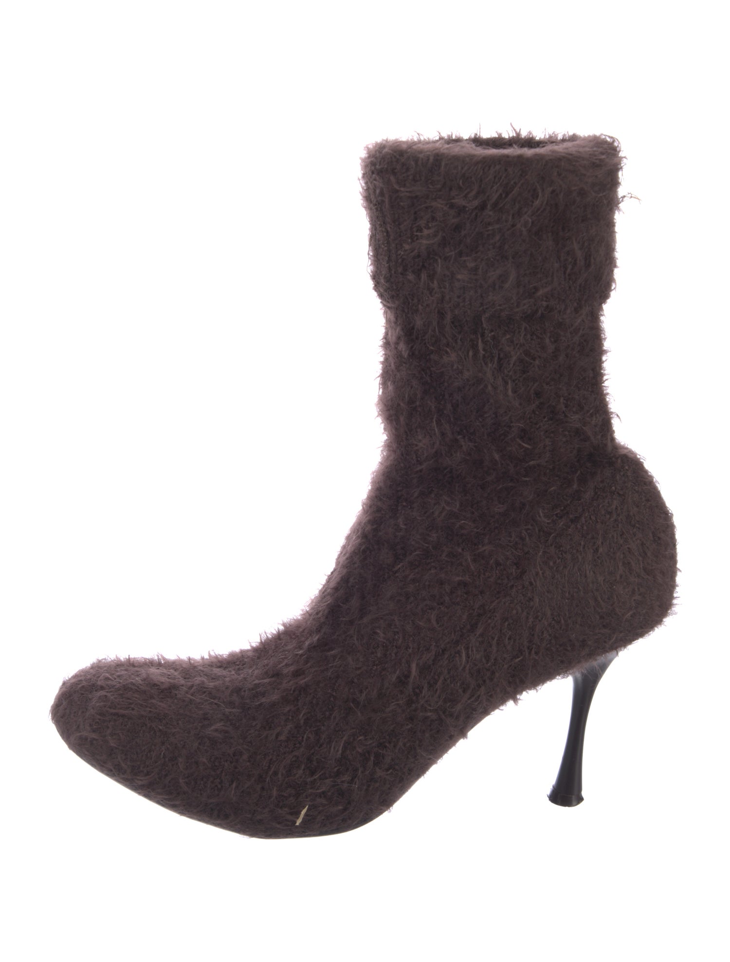 Gianvito Rossi Fur Sock Boots