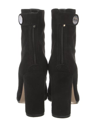 Gianvito Rossi Suede Lace-Up Boots