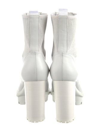 Gianvito Rossi Leather Combat Boots