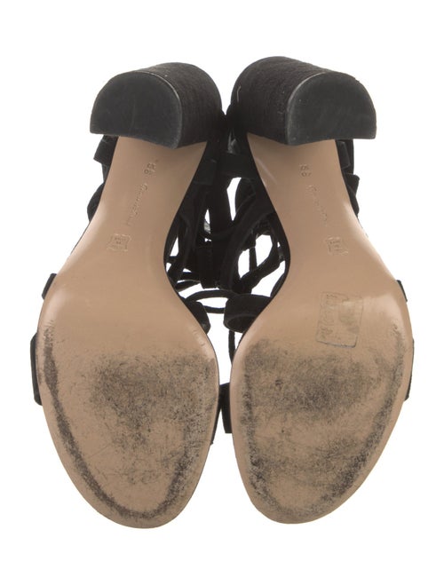 Gianvito Rossi Suede Gladiator Sandals