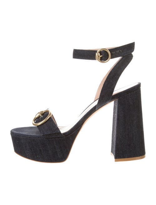 Gianvito Rossi Denim Espadrilles