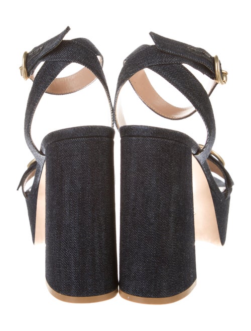 Gianvito Rossi Denim Espadrilles