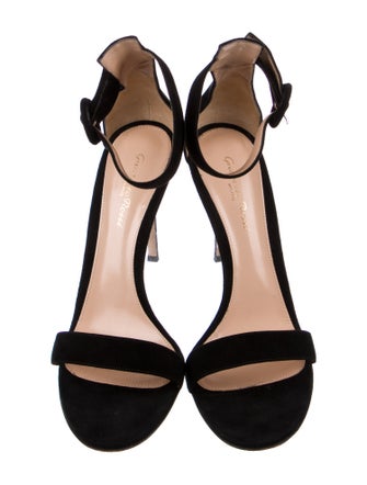 Gianvito Rossi Suede Sandals